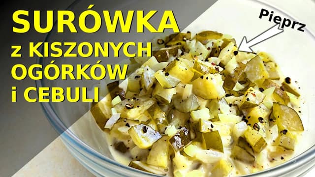 Jak zrobić surówkę z kiszonych ogórków - prosty przepis na zdrową sałatkę Jak zrobić surówkę z kiszonych ogórków - prosty przepis na zdrową sałatkę